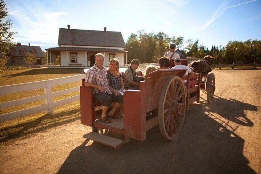 Family visit to the Acadian Historic Village 2