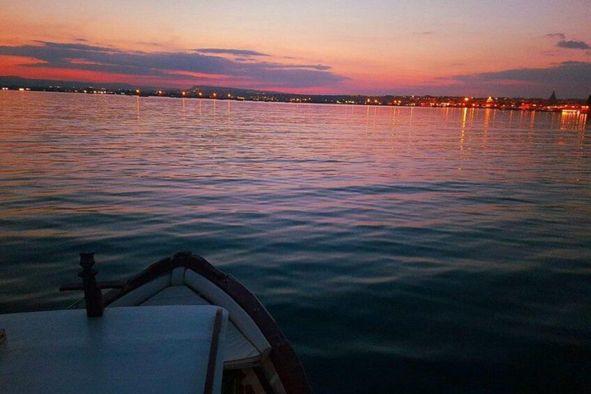 Sunset boat tour with aperitif and swimming break 1