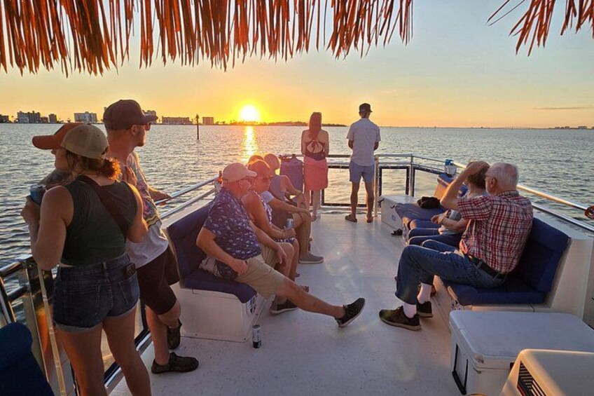 Sunset Dolphin Cruise with Sanibel Lighthouse Views 1