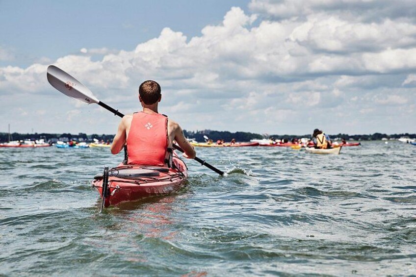 Sunset Sea Kayak Tour on Casco Bay 2