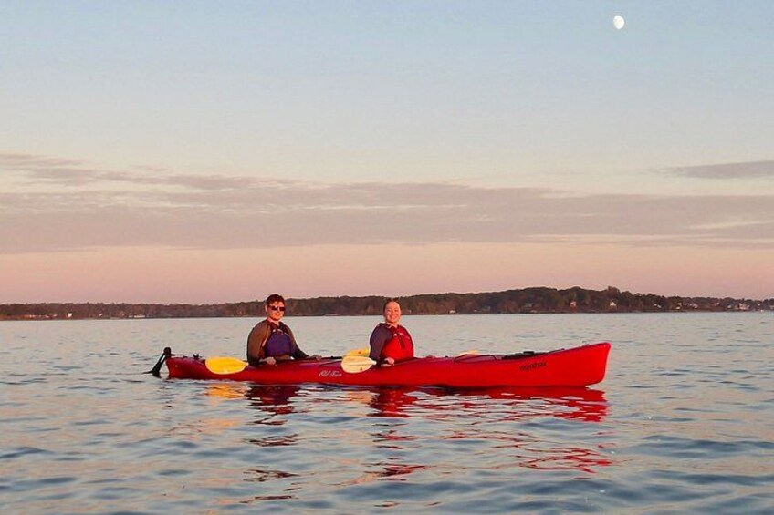 Sunset Sea Kayak Tour on Casco Bay 2