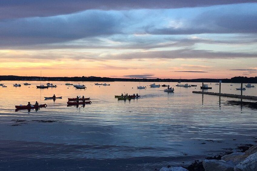 Sunset Sea Kayak Tour on Casco Bay 3