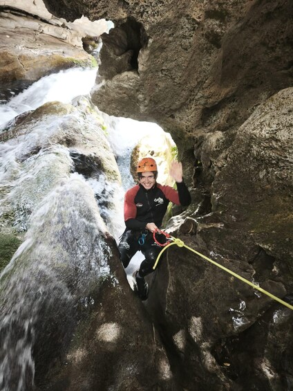 Wild canyoning in Sierra de las Nieves, Málaga 1