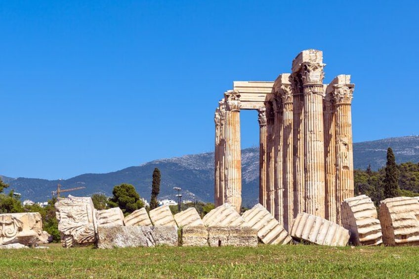 Temple of Olympian Zeus ruins 3