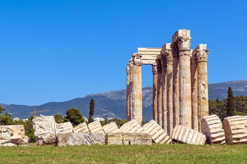 Temple of Olympian Zeus ruins 5