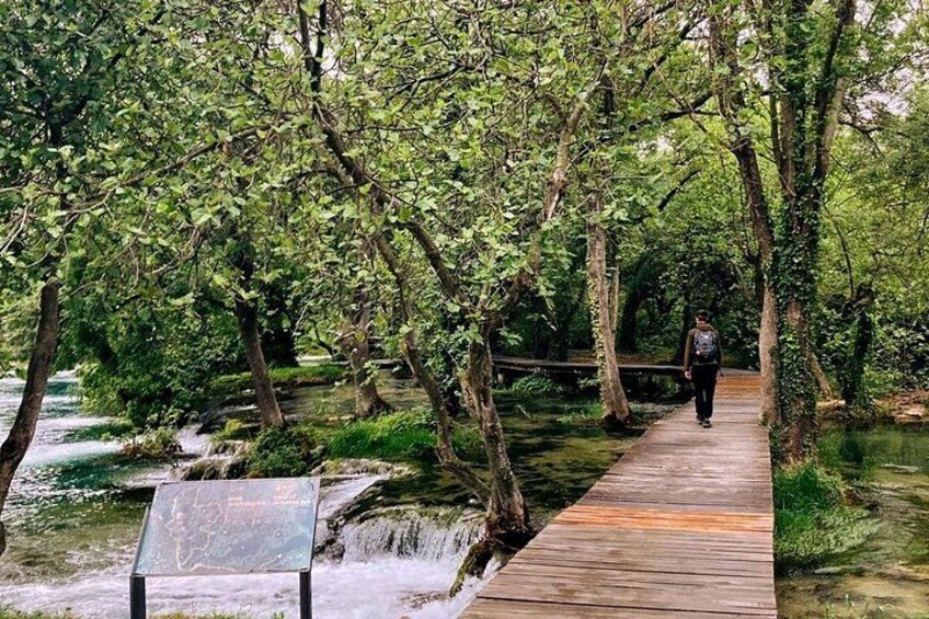 Krka Waterfalls & Wine and Cheese Tasting Tour from Split 5