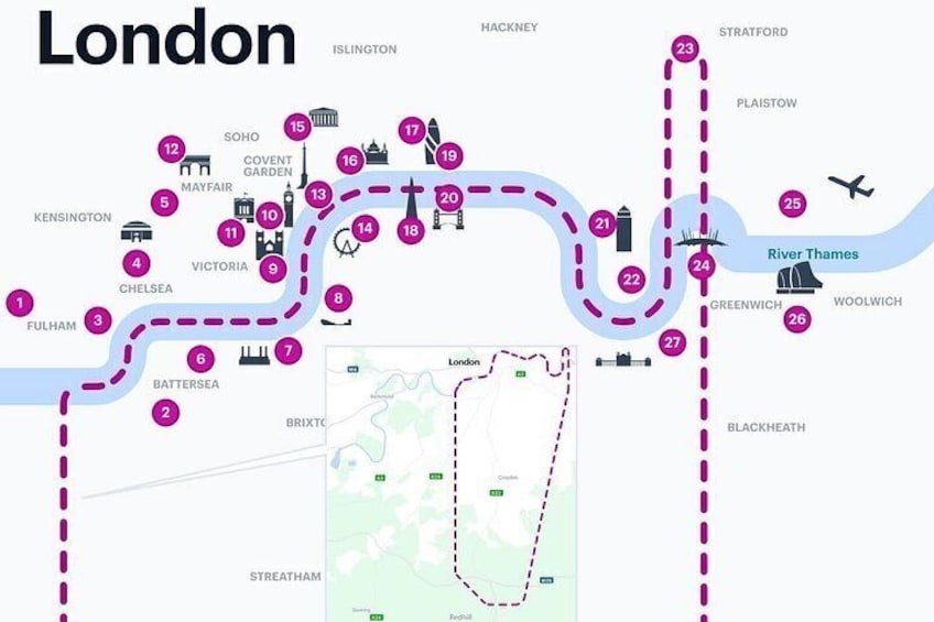 45 Minute London Olympic Helicopter Tour 2