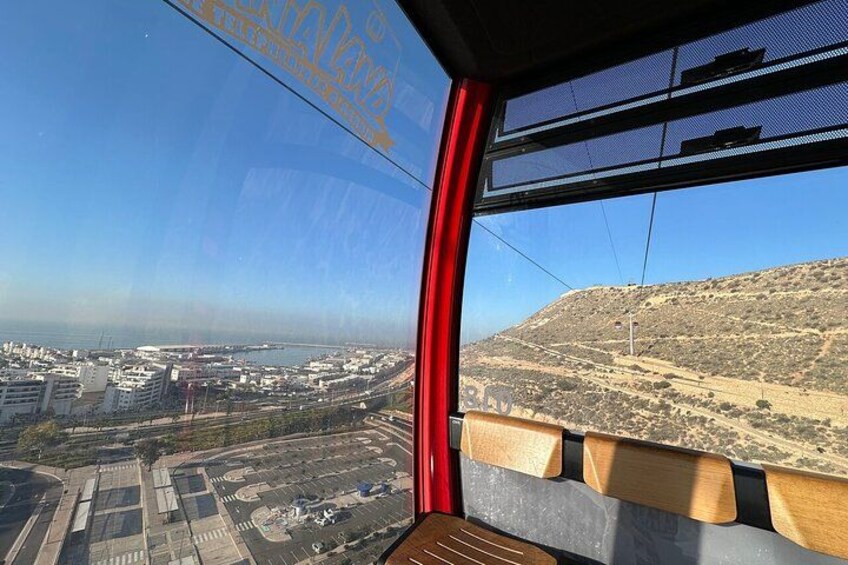 Agadir Panorama tour by cable car ,tickets & shuttle service 2
