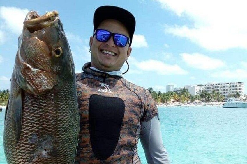 Spearfishing Playa del Carmen or Tulum 4