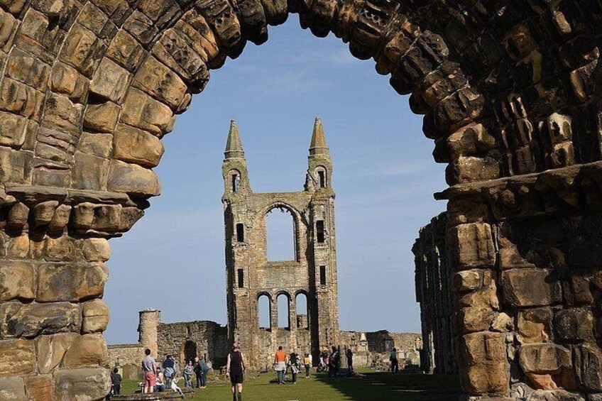 St Andrews cathedral, St Andrews , Fife , Scotland, the Crown castles tour 1