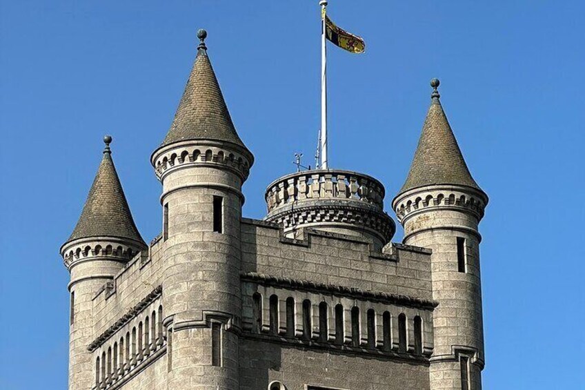 Balmoral Castle in the Highlands