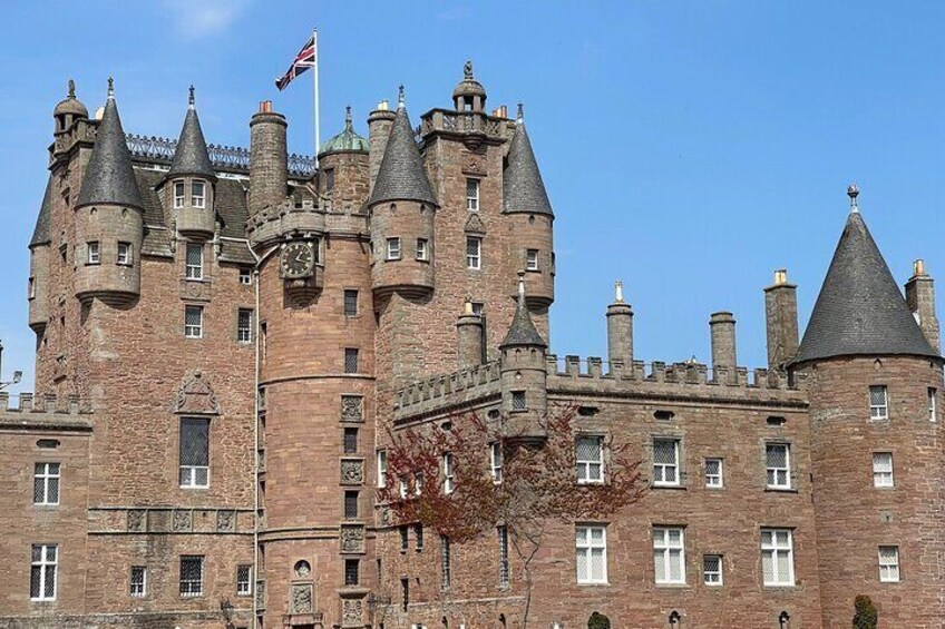 Glamis castle , the Highlands , Scotland , the Crown castles tour Scotland