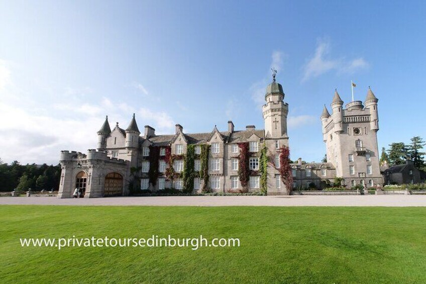 Balmoral Castle in the Highlands