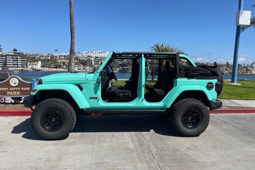 Private Jeep Tour of Orange County’s Beaches 