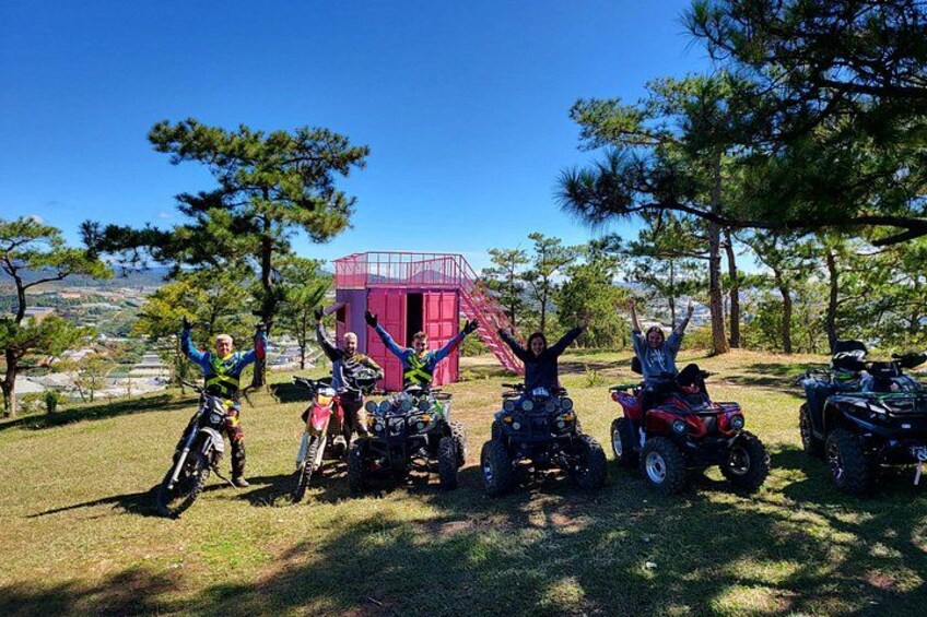 Group Tours are great for Photos with 360' views of Dalat and the Golden Valley 3