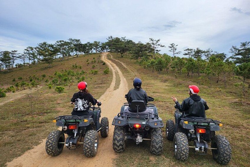 Plenty of Dalat highlands to explore on ATVs 4