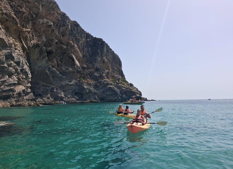 Picture 16 for Activity Guided Kayak Tour Arrábida Natural Park, Cavalo Beach, Caves 3