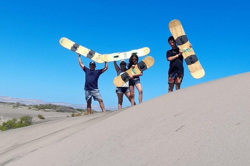 Half Day Sandboarding and Paddleboarding Experience in La Paz 3
