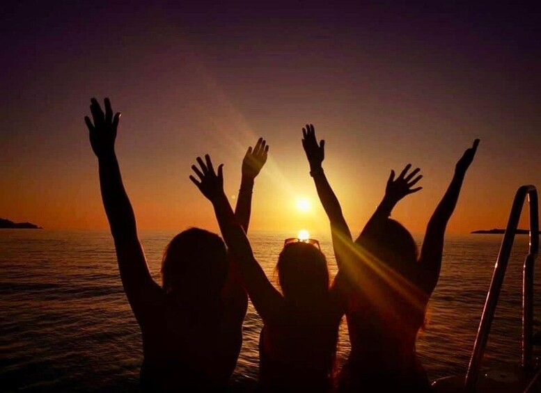 Picture 1 for Activity Lumio: Sunset Boat Tour in the Bay of Calvi 2