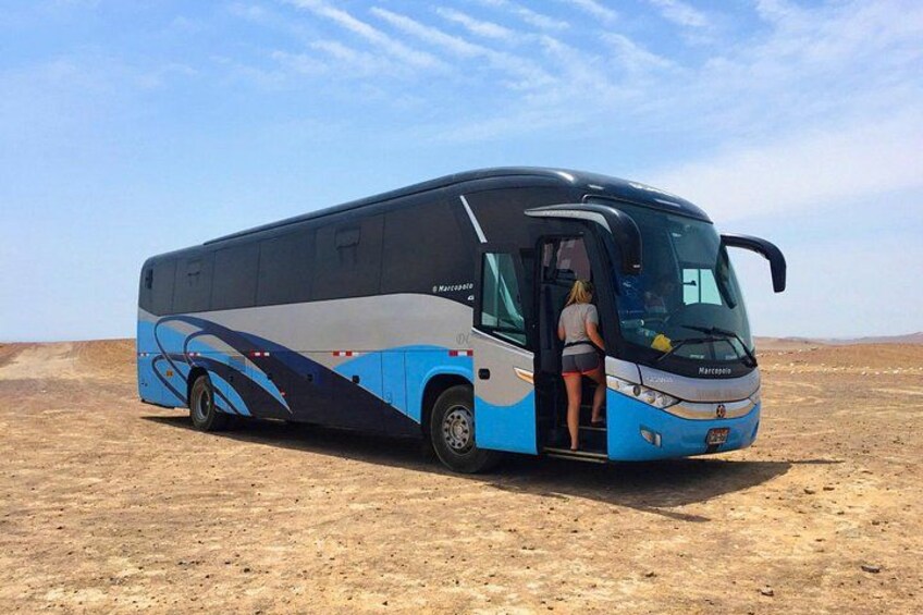 Comfortable bus with high-speed Wifi 2