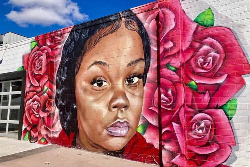 Honoring and telling the stories of current events and people are a big part of what the street art community does. 3