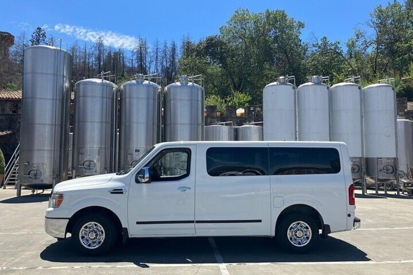 Production At Castello Di Amorosa Napa Valley