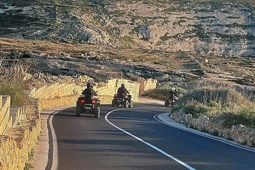 All Inclusive Blue Lagoon & Sunset Quad Tour in Gozo 5