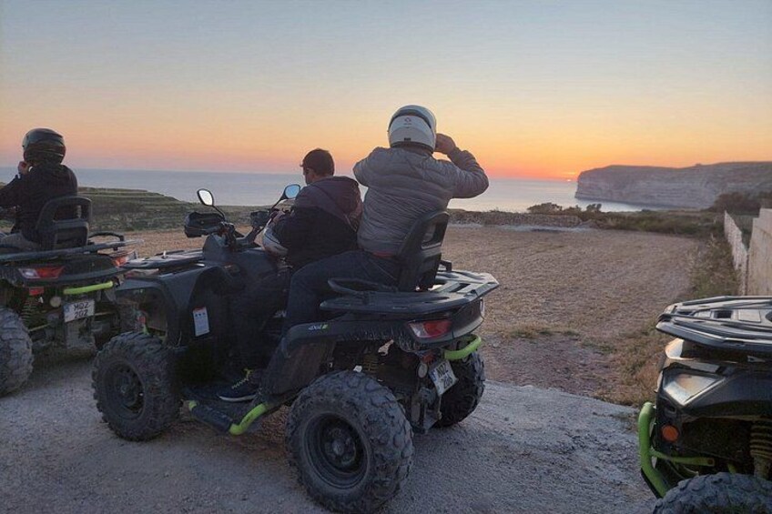 All Inclusive Blue Lagoon & Sunset Quad Tour in Gozo 3