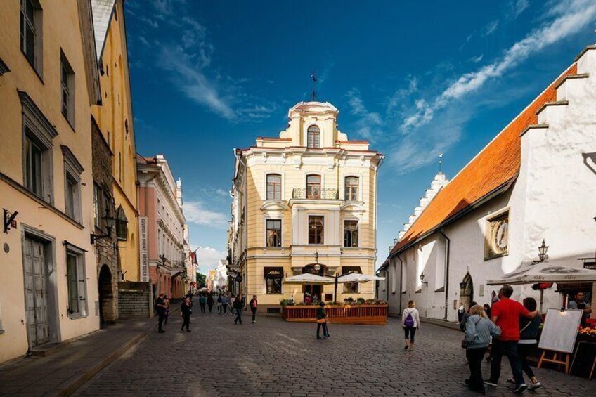 Lower old town in Tallinn