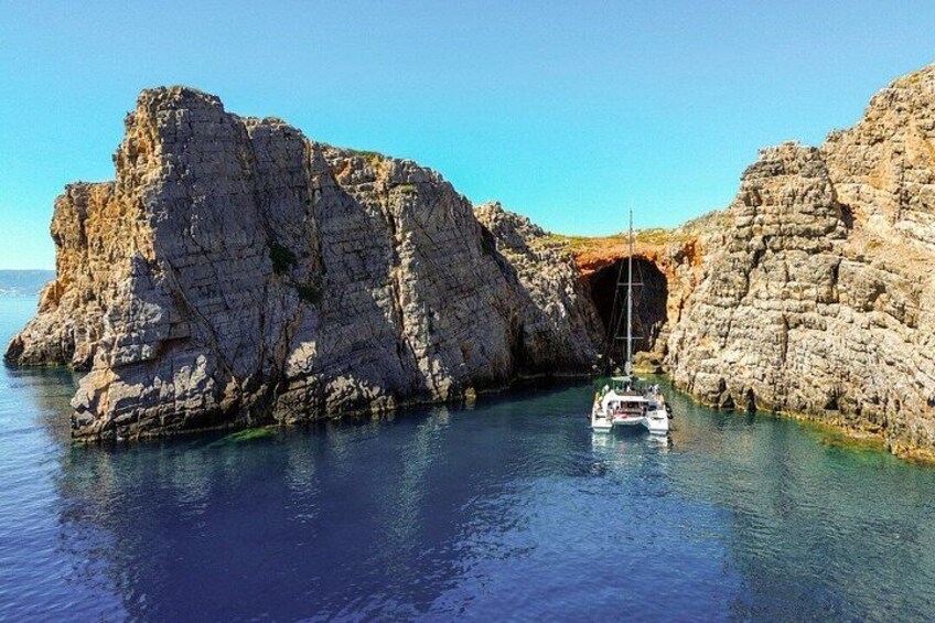 Ag. Nikolaos Catamaran to Spinalonga - Gourmet Meal & Water Toys 2