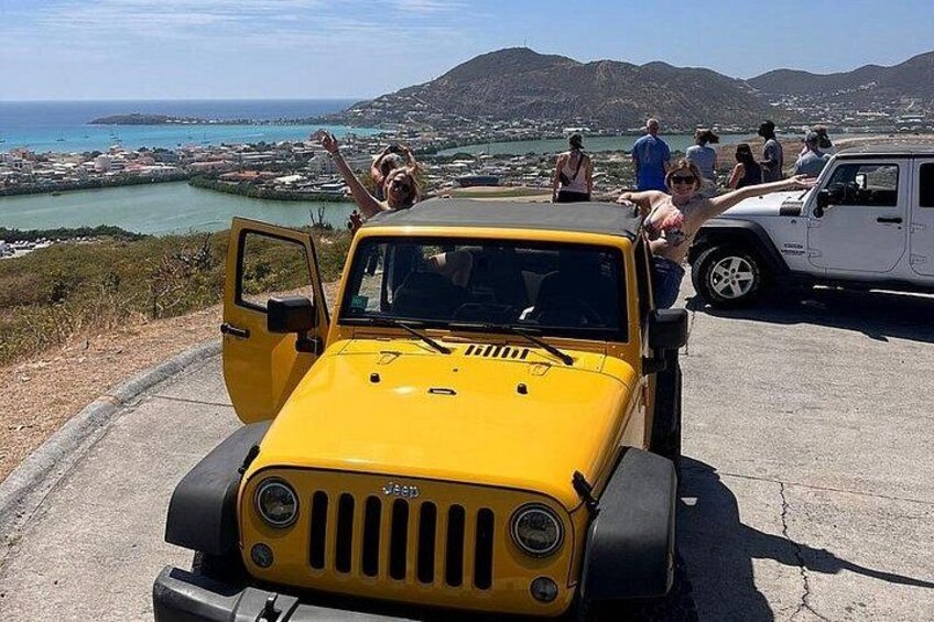 Guided Jeep Tour Exploring French and Dutch St Maarten 2
