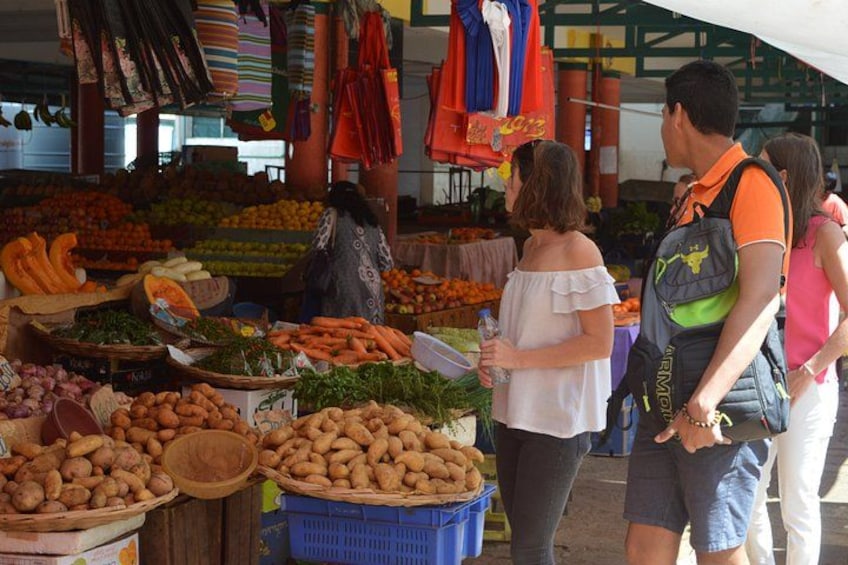Wandering through the local market 4