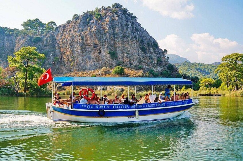 Marmaris & Icmeler Dalyan w/ mud & thermal baths by Boat 1
