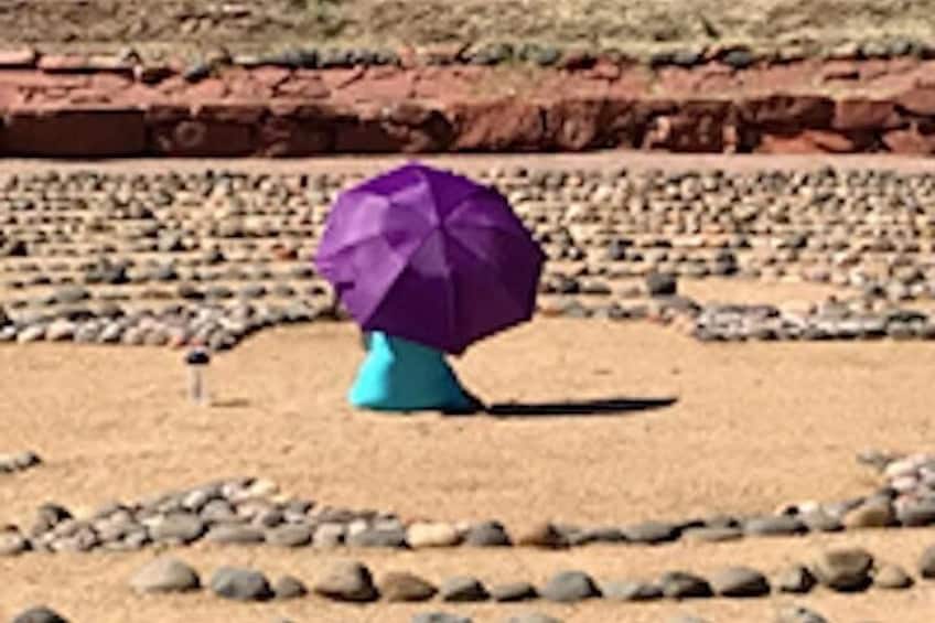 Labyrinth walk and meditation. 4