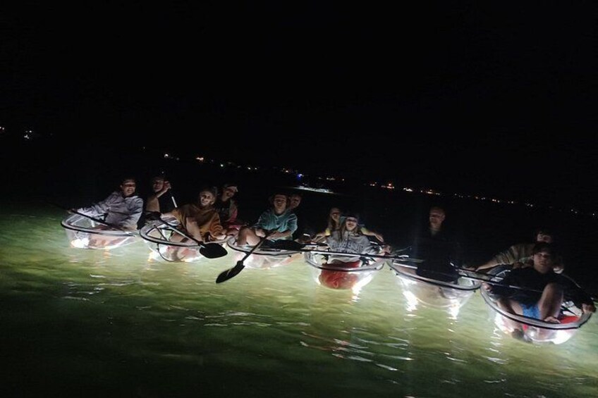 Anna Maria Island - Clear Kayak LED Night Glass Bottom Tour 5