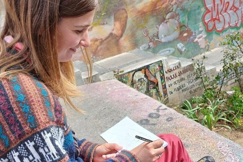 Learn Urban Sketching while you tour Valparaíso 2