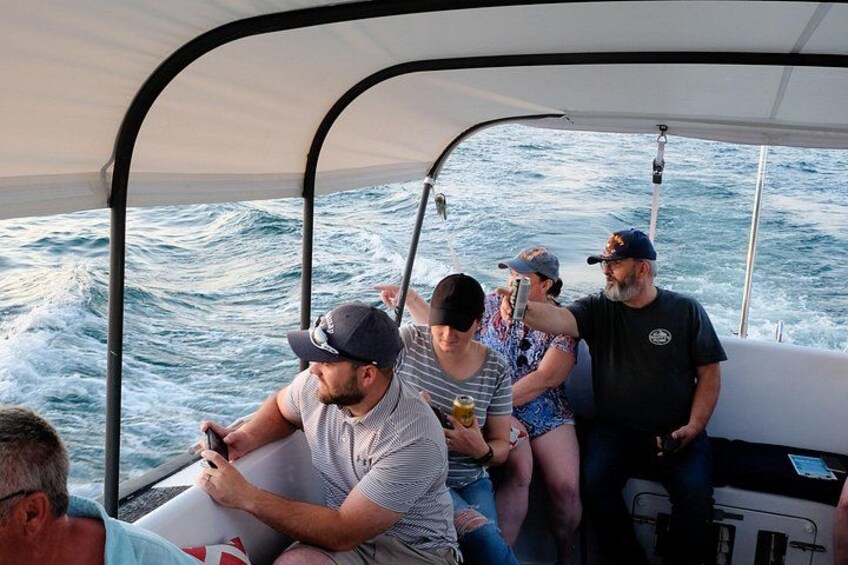 Small Group Sunset Lighthouse Boat Cruise With Local Drinks 2
