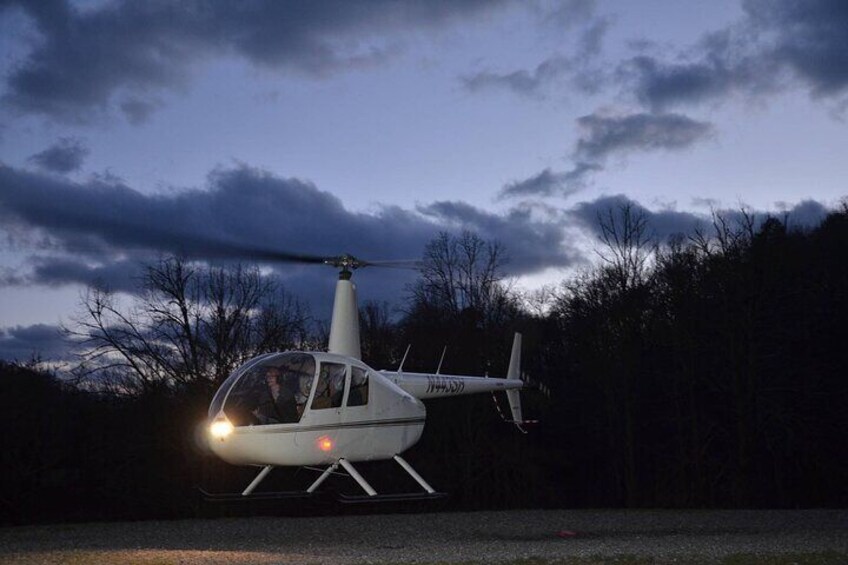 Short Helicopter Valley Tour at Cherokee NC 5