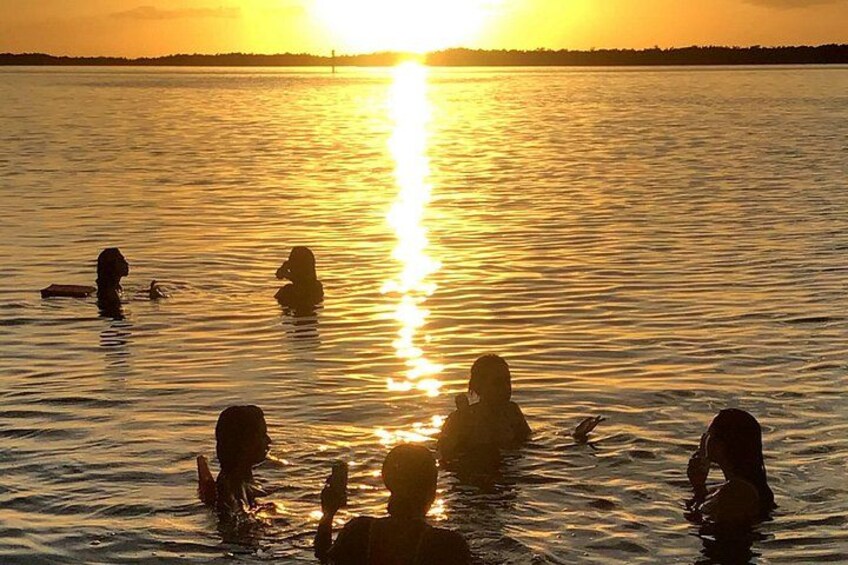 Nothing beats sunset swim 2