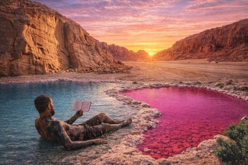 Madaba, Mt Nebo, Pink Lake, Dead Sea Day Tour From Amman 2