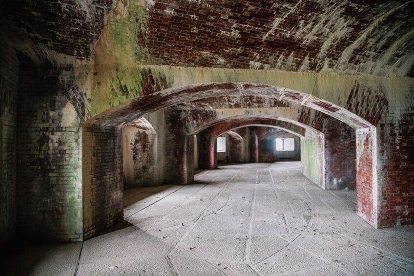 Inside the west bastion. This is a tour unlike no other in Portland! 2