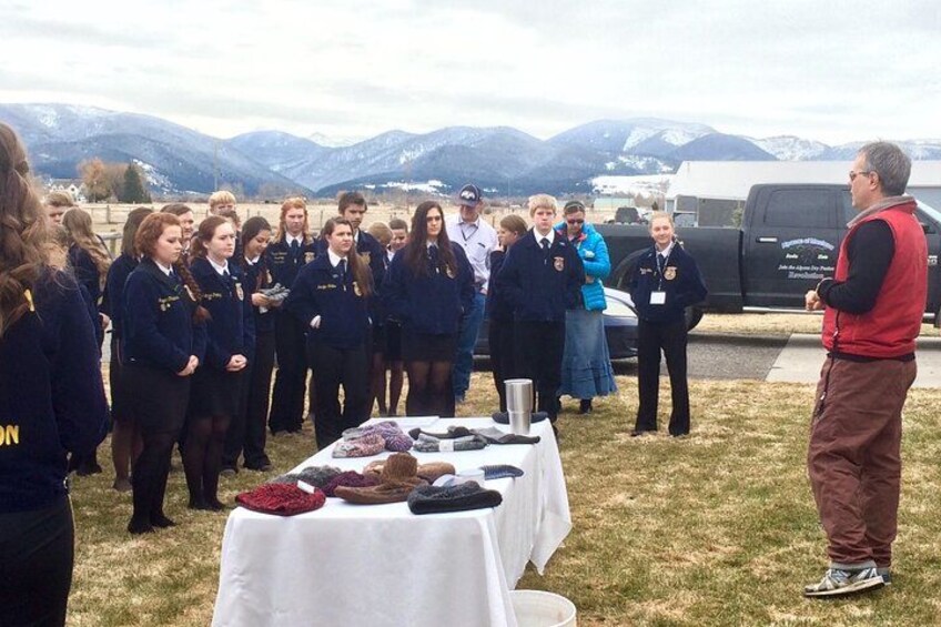 We offer education seminars and information about the uniqueness of alpacas 5