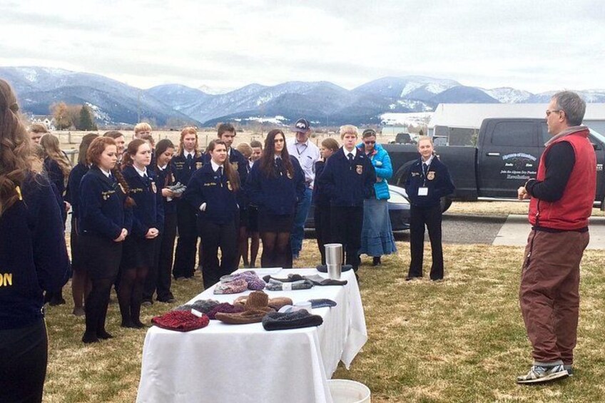 We offer education seminars and information about the uniqueness of alpacas 2
