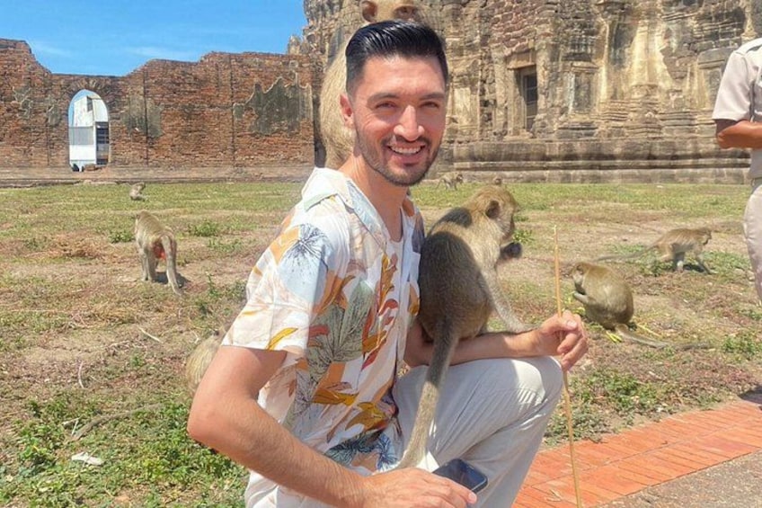Lopburi Monkey Temple & Ayutthaya Old City Tour From Bangkok 3
