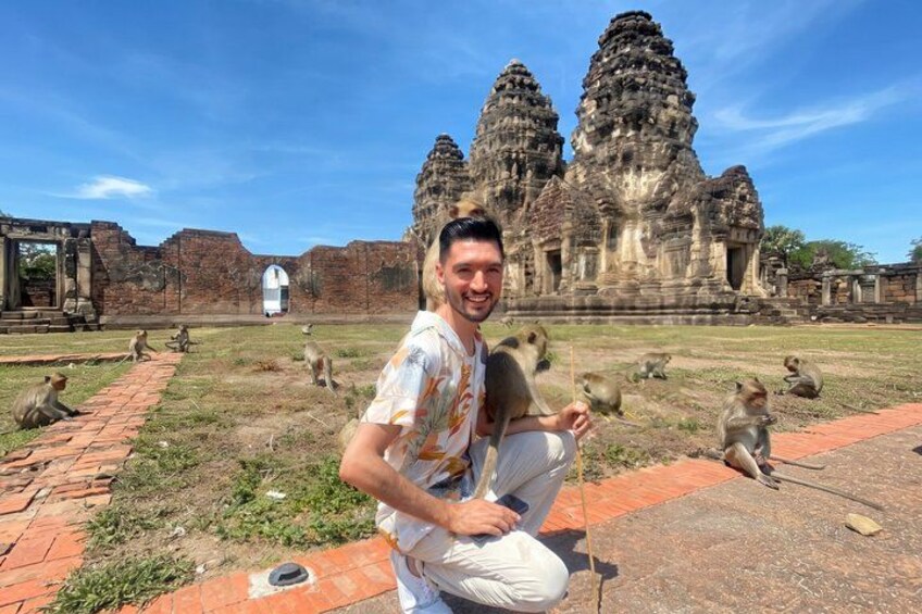 Lopburi Monkey Temple & Ayutthaya Old City Tour From Bangkok 1