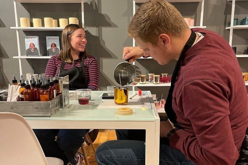 Chicago Candle Making Class On Magnificent Mile 5