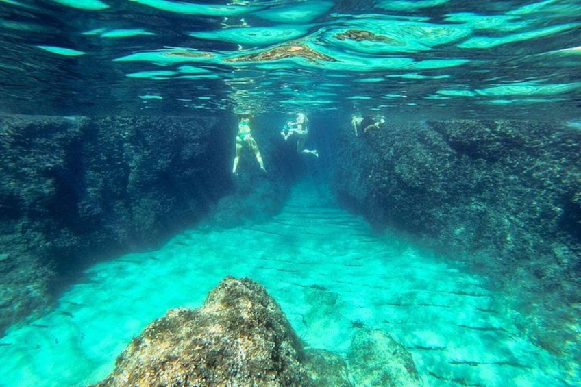 Underwater the Green Cave on Kolocep island 3