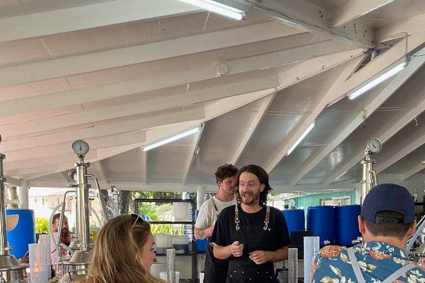 Rum Making Masterclass Galleon Beach Antigua 2 People per Station 3