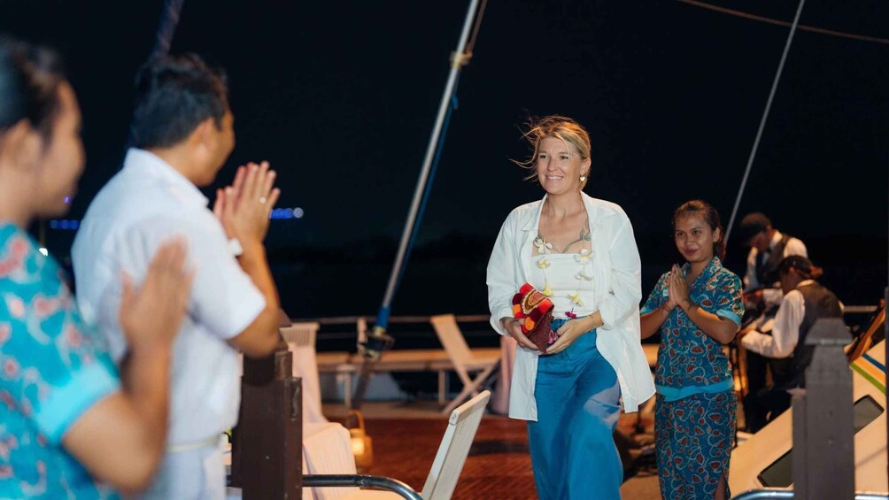Picture 7 for Activity Bali Benoa: 5-Course Romantic Evening Cruise with Live Music 5