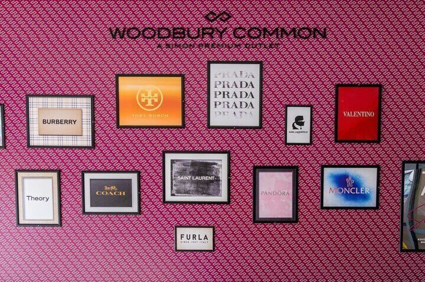 Woodbury Common Premium Outlets Shopping Tour from Midtown